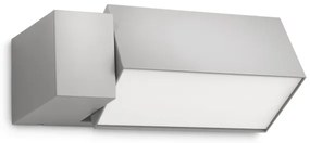 Philips - Vonkajšie nástenné svietidlo BORDER 1xE27/23W/230V IP44 šedá