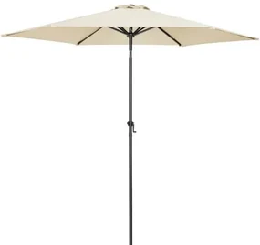 InternetovaZahrada Záhradný slnečník Ø300 cm - béžový