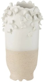 Keramická váza s kvetmi sasanky Anemone -  Ø23*46 cm