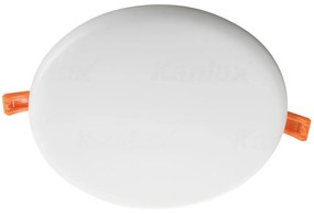 KANLUX Zápustné LED osvetlenie LEVOL, 20W, teplá biela, 186mm, okrúhle, IP65/20