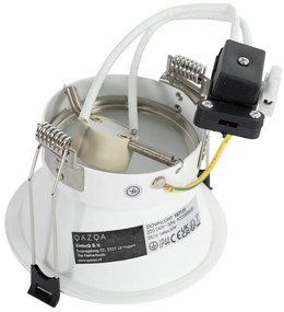 Sada 12 vstavaných bodových svetiel bielych GU10 70 mm IP44 - Dept