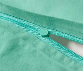 Posteľná bielizeň renforcé, tyrkysová, štandardná veľkosť