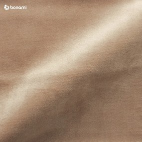 Béžová zamatová pohovka Cosmopolitan Design Bali