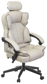 Lux riaditeľská otočná stolička, rôzne farby- sivá