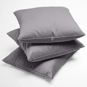 Biante Zamatová obliečka na vankúš Velvet Brick SVB-205 Sivá 35 x 45 cm