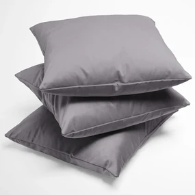 Biante Zamatová obliečka na vankúš Velvet Brick SVB-205 Sivá 40 x 40 cm