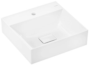 Hansgrohe Xevolos E umývadlo 50x48 cm obdĺžnik pultové umývadlo biela 61090450