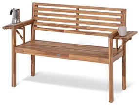 Záhradná lavička »Lenja« s výklopnými opierkami na ruky