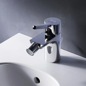 Bidetová batéria AM.PM X-Joy S FXB83100 jednopáková s odtokovým ventilom, chróm