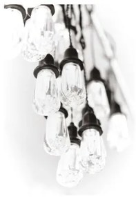 Světelný LED řetěz Digas 7,6 m teplá bílá