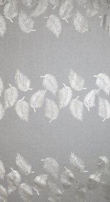 EUROFIRANY ZÁCLONA NA KRÚŽKOCH IDALIA 140X250 CM LISTY