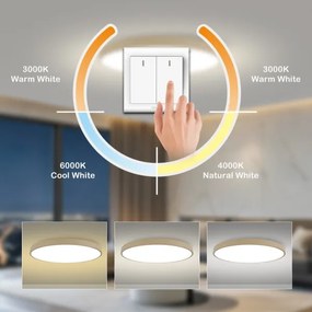 Brilagi-LED Stropné svietidlo POOL LED/180W/230V 3000/4500/6000K priemer 120 cm béžové