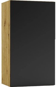 Kuchynská Skrinka Isabel W40 P/L čierna/artisan
