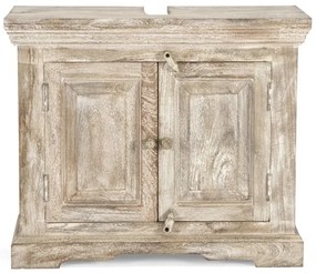 furniture-nabytek.cz - Masívna spodná drezu skriňa Patina Mango, lakovaná, prírodná – 73×33×61 cm