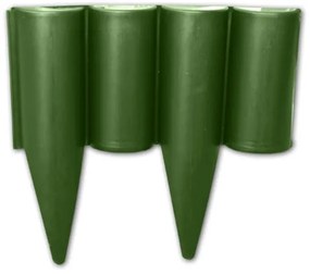 Bradas Záhradná palisáda plastová 2,5m Green PALGARDEN