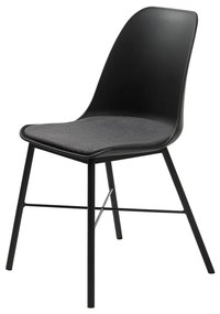Čierna jedálenská stolička Unique Furniture Whistler