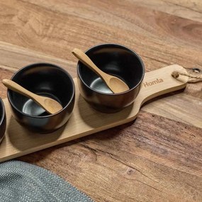 Sada servírovacích misiek FINCAN ALL 952825 čierna