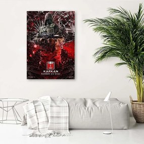 Gario Obraz na plátne Hra s červenou postavou Rainbow Six Siege - SyanArt Rozmery: 40 x 60 cm
