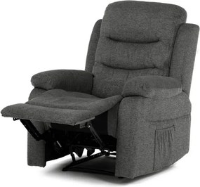 Polohovacie kreslo sivé TV-4086 GREY2