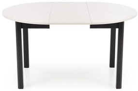 Rozkladací jedálenský stôl Ringo 102/142 cm kašmírový/čierny