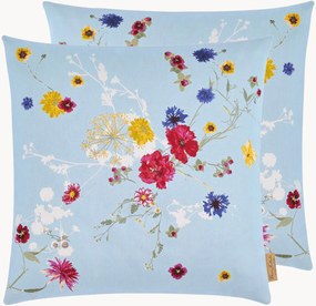 Obojstranný žakárový poťah na vankúš Fleurs Volantes