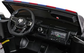 Elektrické autíčko RAM 3500 policajné čierne