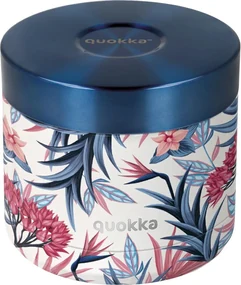 Termobox na desiatu Quokka Whim Blue Garden 600 ml