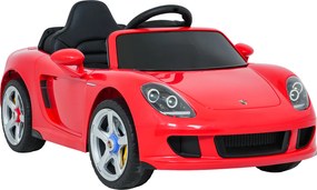 Ramiz Porsche 911 Carrera elektrické autíčko pre deti červené