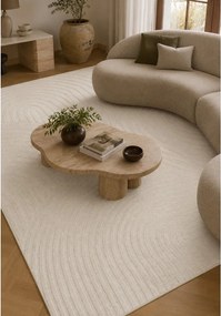 Krémovobiely koberec 160x230 cm Whirl – ESTE