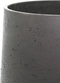 Kvetináč TROPICO, sklolaminát, výška 38 cm, antracit