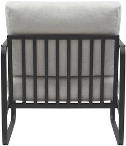 Design-Shop Kreslo Manea - látka / kov - Krémová