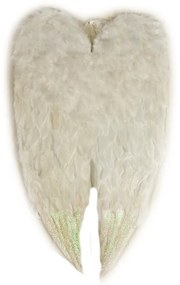 DECOLED Anjelské krídla na chrbát, 43 x 80 cm, biela