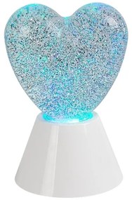 Rabalux 76040 - LED RGB Dekoratívna lampa SPARKLY LED/0,8W/3xAA v tvare srdca