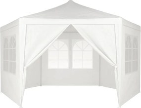 Záhradný altánok 2 x 2 m – párty stan so stenami a oknami sivá