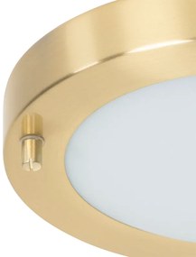 Moderné stropné svietidlo zlaté 18 cm IP44 - Yuma