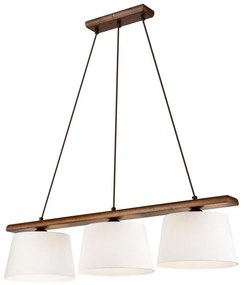 Lamkur Luster na lanku AIDA 3xE27/60W/230V - FSC certifikované LA35185