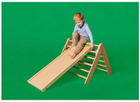 lupilu®  Trojuholníková preliezka s rebríkom a šmýkačkou Premium  (100395156)