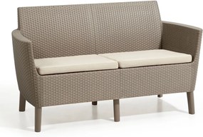 Záhradná lavička HAGEN 2 - cappucino