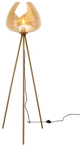 Sphere stojacia lampa jantárová 146 cm