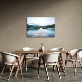 Obraz - Pri pohľade z móla (70x50 cm)