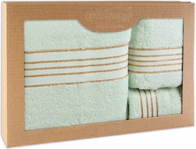 BAVLNENÉ UTERÁKY TIWANO SADA 1 KS 30X50 CM, 1 KS 50X90 CM, 1 KS 70X140 CM MÄTOVÁ