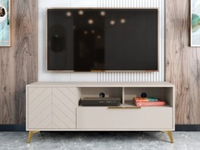 TV skrinka/stolík Semprum 1D1SZ (piesková béžová). Vlastná spoľahlivá doprava až k Vám domov. 1122990