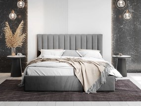 Čalúnená manželská posteľ Nowerins, Dostupné poťahy: Fresh 13, Rozmer postele: 120x200