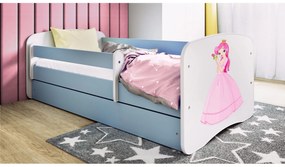 Detská posteľ Babydreams princezná modrá