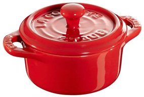 Staub Cocotte Mini keramický plech na pečenie 10 cm/0,2 l, čerešňa, 40510-785