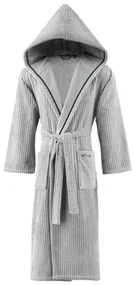 Soft Cotton Unisex župan STRIPE s kapucňou