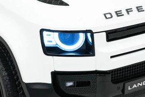 Elektrické autíčko Land Rover Defender biele