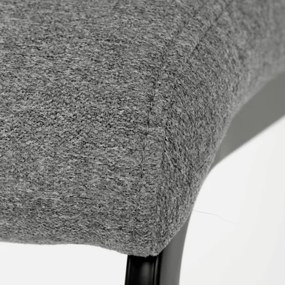 Jedálenská stolička sivá DCL-438 GREY2