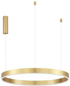 LED luster Motif 80 zlaté CCT s diaľkovým ovládaním