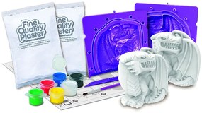 Sadrové odliatky - 3D draky